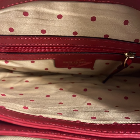 Kate spade leather and wool shoulder bag - Picture 3 of 3